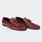 Wilson Loafer Moccasin Shoes Red (Euro: 40)