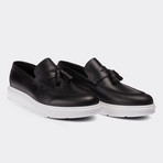 Brayden Loafer Moccasin Shoes // Black (Euro: 43)