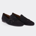 Mathew Loafer Moccasin Shoes // Black (Euro: 38)