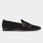 Mathew Loafer Moccasin Shoes // Black (Euro: 44)