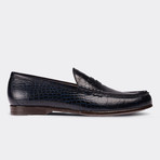 Gregory Loafer Moccasin Shoes // Navy Blue (Euro: 41)