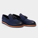 Ignacio Loafer Moccasin Shoes // Blue (Euro: 38)