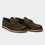 Kody Loafer Moccasin Shoes // Green (Euro: 40)