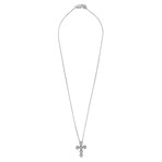 Damiani Eden 18k White Gold Diamond Pendant Necklace // Chain Length: 16"
