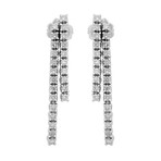 Damiani Eden 18k White Gold Diamond Earrings