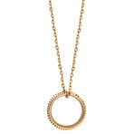 Damiani Metropolitan 18k Rose Gold Diamond Pendant Necklace // Chain Length: 18.5"