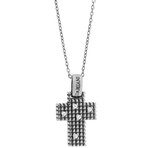 Damiani Metropolitan 18k Black Gold Diamond Pendant Necklace