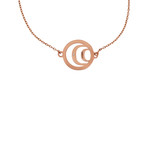 Damiani Damianissima 9k Rose Gold Diamond Bracelet // Length: 7.5"