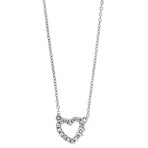 Damiani 18k White Gold Diamond Necklace IV // Chain: 18"