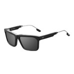 Men's Deano Sunglasses // Black + Gray Polarized