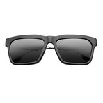 Men's Deano Sunglasses // Black + Gray Polarized