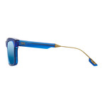 Men's Deano Sunglasses // Midway Blue + Blue