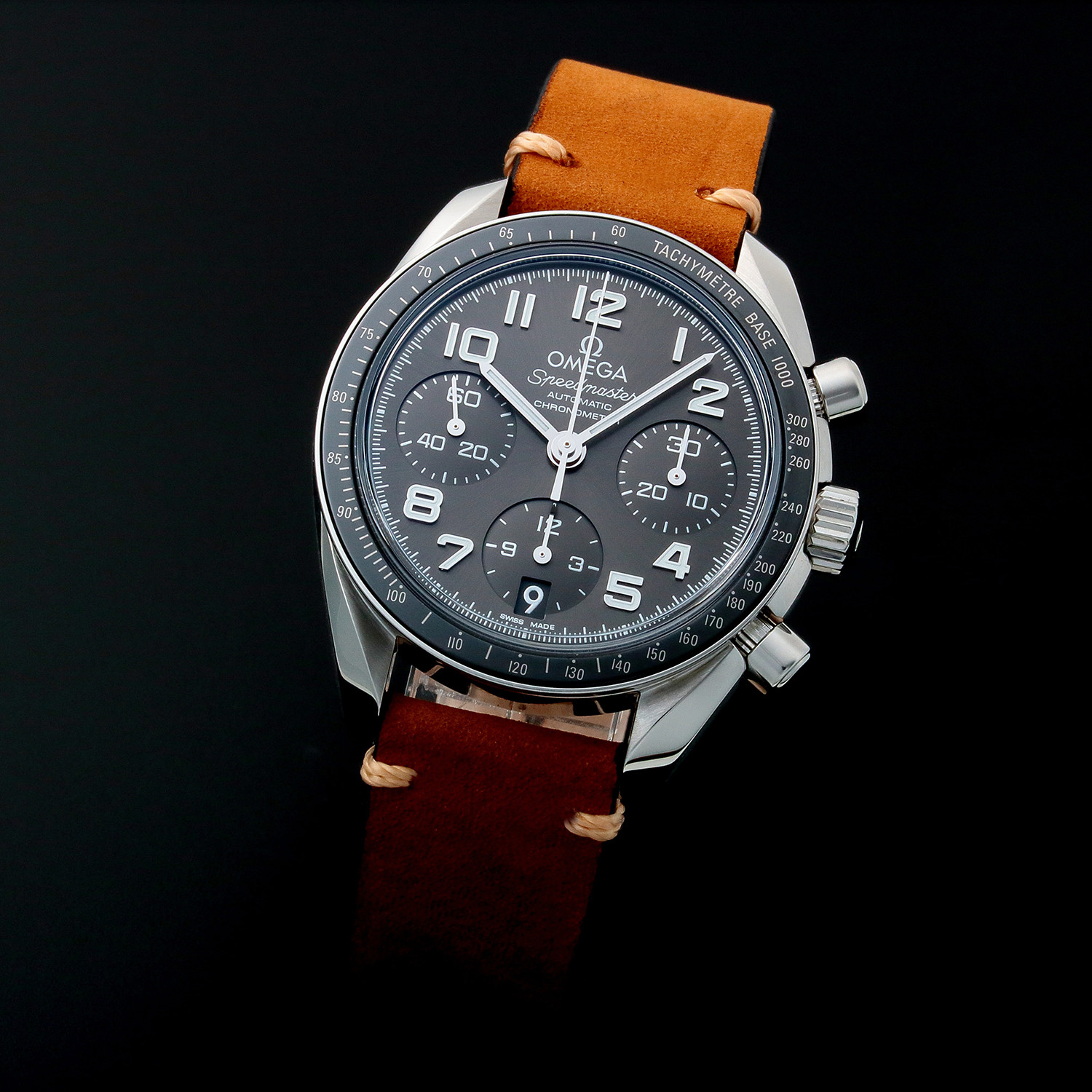 Omega Speedmaster Date Chronograph Automatic // 32506 // Pre-Owned ...