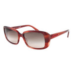 JS605S Sunglasses // Striped Red