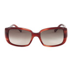 JS605S Sunglasses // Striped Red