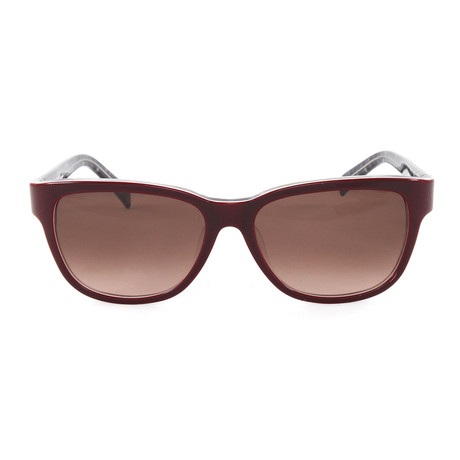 JS622S Sunglasses // Bordeaux Tweed