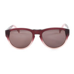 JS626S Sunglasses // Gradient Bordeaux