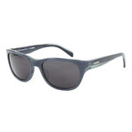 JS662S Sunglasses // Striped Grey