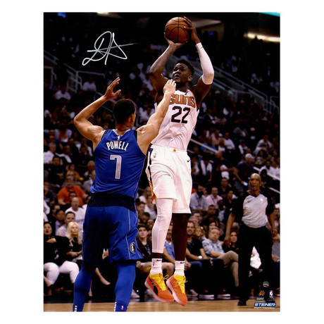 Deandre Ayton // Signed Phoenix Suns Photo // 16" x 20"
