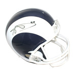 Aaron Donald // Signed LA Rams Full Size Replica Helmet