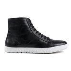 Leather High Top // Black (UK: 12)