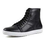 Leather High Top // Black (UK: 11)