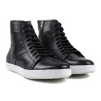 Leather High Top // Black (UK: 8)