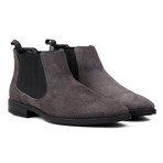 Water Resistant Suede Chelsea Boots // Grey (UK: 10)