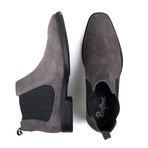 Water Resistant Suede Chelsea Boots // Grey (UK: 10)