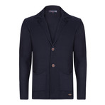 Christian Knitwear Jacket // Navy (M)