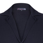 Christian Knitwear Jacket // Navy (M)