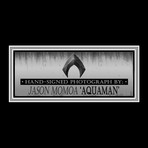Aquaman // Jason Momoa Signed Photo // Custom Frame