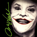 Joker // Jack Nicholson Signed Photo // Custom Frame