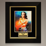 Wonder Woman // Lynda Carter Signed Photo // Custom Frame
