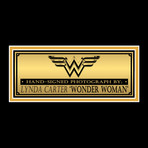 Wonder Woman // Lynda Carter Signed Photo // Custom Frame