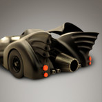 Batman Returns // Jack Nicholson Signed Die Cast Batmobile // Custom Display
