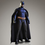 Batman // Christian Bale + Tom Hardy Signed // 1/4 Scale Statue