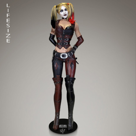 Harley Quinn Life Size Arkham // Margot Robbie Signed