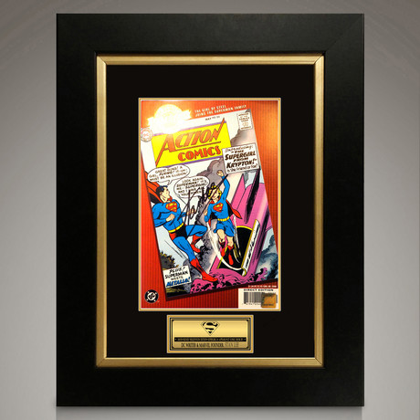 Action Comics #252 Millennium Edition // Stan Lee Signed Comic // Custom Frame (Signed Comic Book Only)