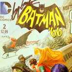 Set of 2 Batman Meets the Green Hornet #1 & 2 // Stan Lee & Ty Templeton Signed Comic // Custom Frame (Signed Comic Book Only)