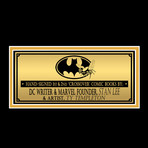 Set of 2 Batman Meets the Green Hornet #1 & 2 // Stan Lee & Ty Templeton Signed Comic // Custom Frame (Signed Comic Book Only)