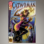 Catwoman #1 // Stan Lee + Jim Balent Signed Comic // Custom Frame (Signed Comic Book Only)