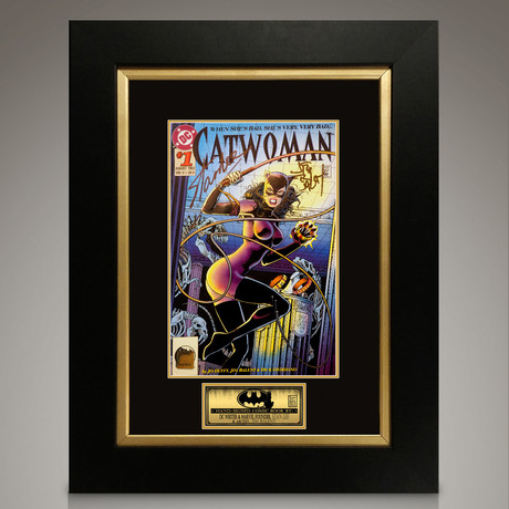 Catwoman #1 // Stan Lee + Jim Balent Signed Comic // Custom Frame (Signed Comic Book Only)