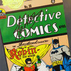 Detective Comics #38 Millennium Edition // Stan Lee Signed Comic // Custom Frame (Signed Comic Book Only)