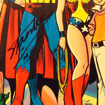 Oversized Super Friends // Stan Lee Signed Comic // Custom Frame (Signed Comic Book Only)