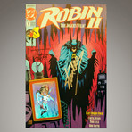 Set of 2 Robin II Joker's Wild #1 // Stan Lee + Tom Lyle Signed Comic // Custom Frame (Signed Comic Book Only)