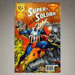 Super Soldier #1 // Stan Lee + Mark Waid Signed Comic // Custom Frame (Signed Comic Book Only)