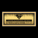 Superman #75 Millennium Edition The Death of Superman // Stan Lee Signed Comic // Custom Frame (Signed Comic Book Only)