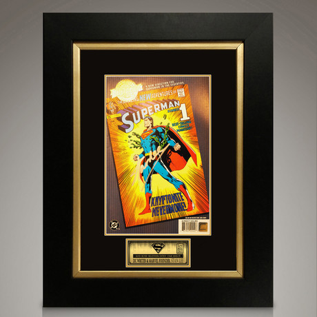 The Amazing New Adventures of Superman #233 // Stan Lee Signed Comic // Custom Frame (Signed Comic Book Only)