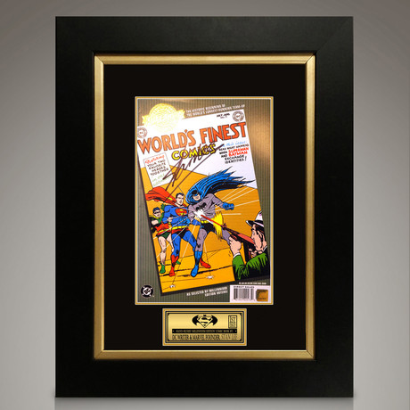 World's Finest Comic #71 Millennium Edition // Stan Lee Signed Comic // Custom Frame (Signed Comic Book Only)